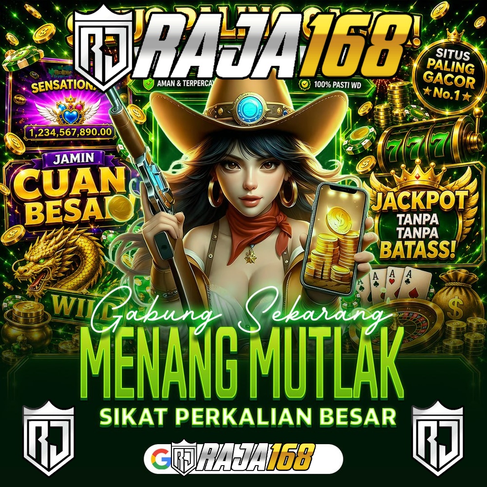 banner RAJA168: Login Link Toto Slot Hoki & Bandar Toto Togel Resmi Hoki Pasti Jp Dengan Minimal Depo 5K